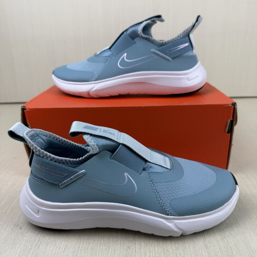 Nike Flex Plus Sneakers Shoes Kids 3Y Worn Blue White CW7429-404 NWB
